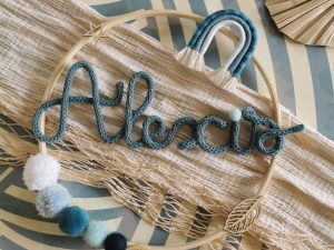 couronne prénom tricotin