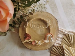 Couronne fleurs séchées - petit format