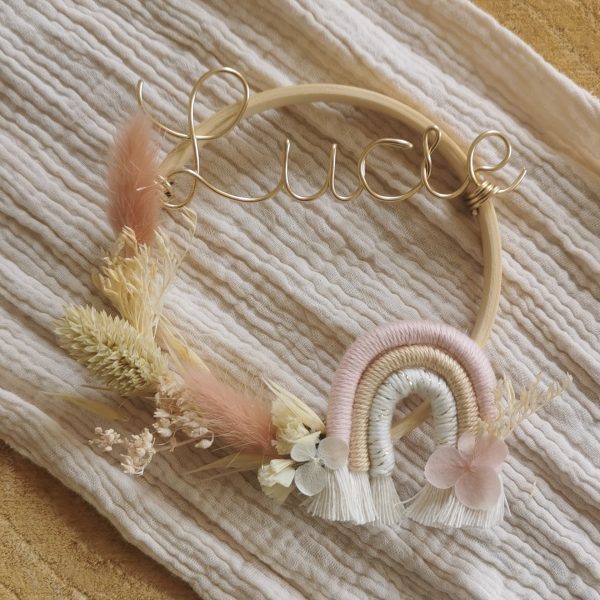 Couronne fleurs séchées - petit format – Image 5