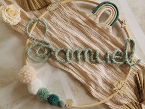 Couronne de mot ou prénom personnalisable