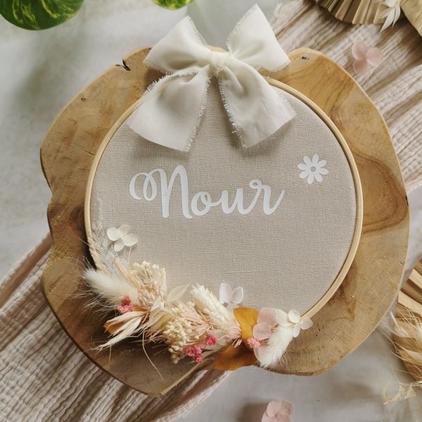 Tambour fleuri personnalisable – Image 2
