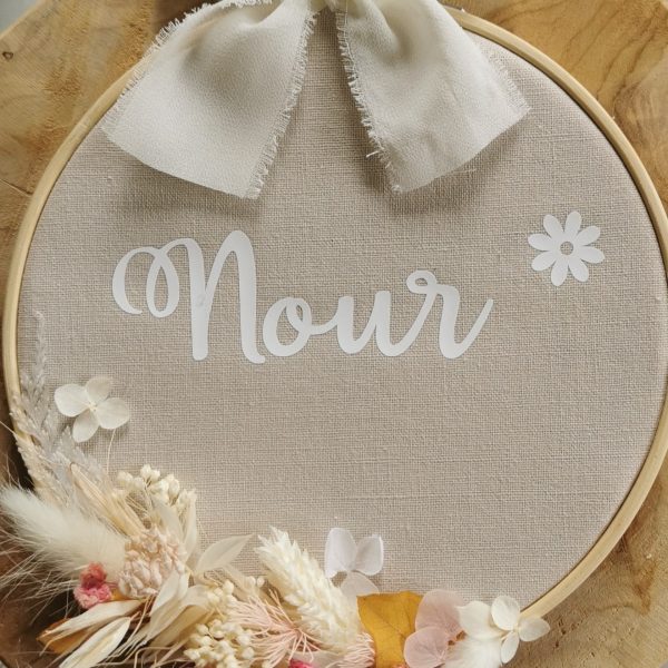 Tambour fleuri personnalisable – Image 3