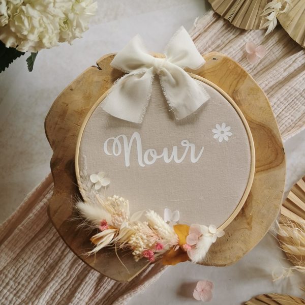 Tambour fleuri personnalisable – Image 5