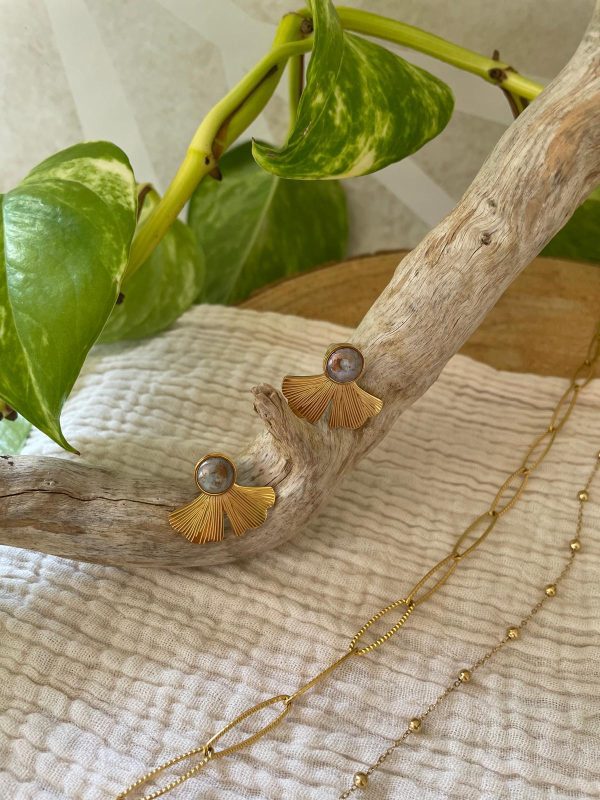 Boucles d'oreilles féminines et délicates