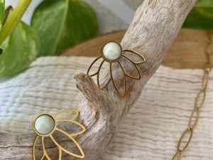 Boucles d'oreilles légères en acier inoxydable