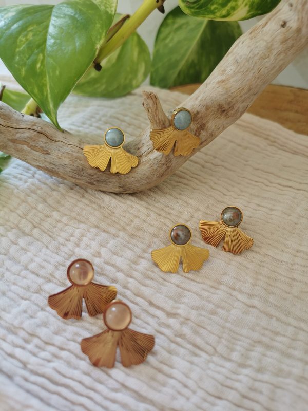 Boucles d'oreilles féminines et délicates – Image 5