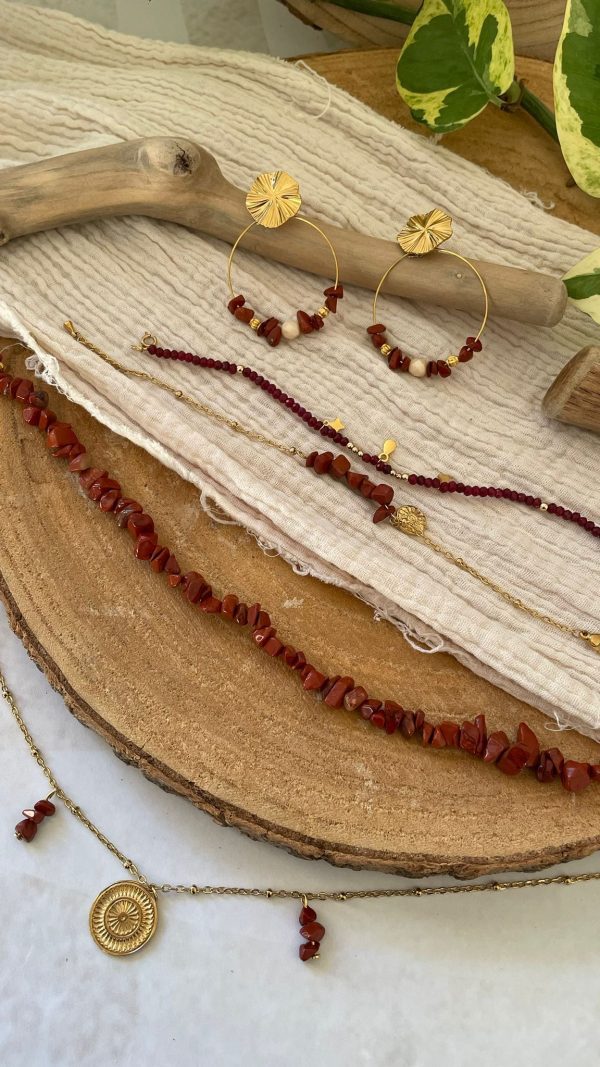 Collier longue chaîne doré et médaille – Image 3