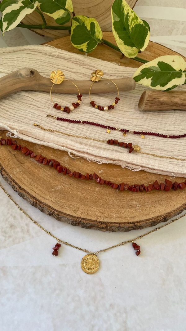 Collier longue chaîne doré et médaille – Image 6