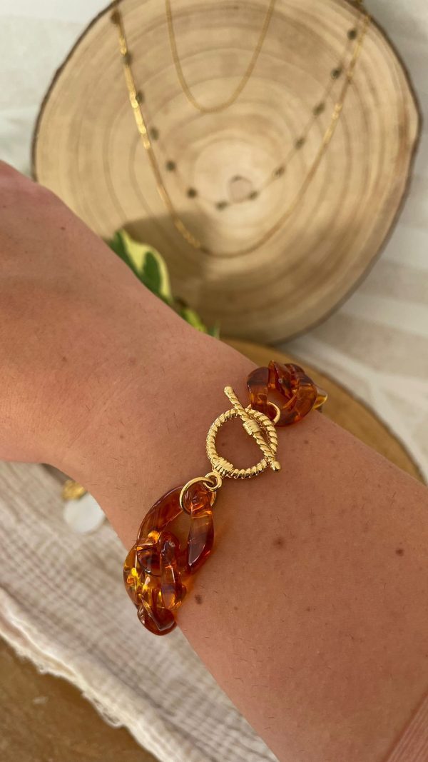 Bracelet grosses mailles – Image 4