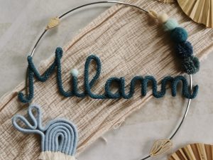 Cadeau unique pour chambre enfant thème bord de mer