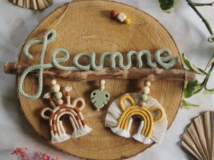 Cadeau bébé originale pour chambre safari jungle